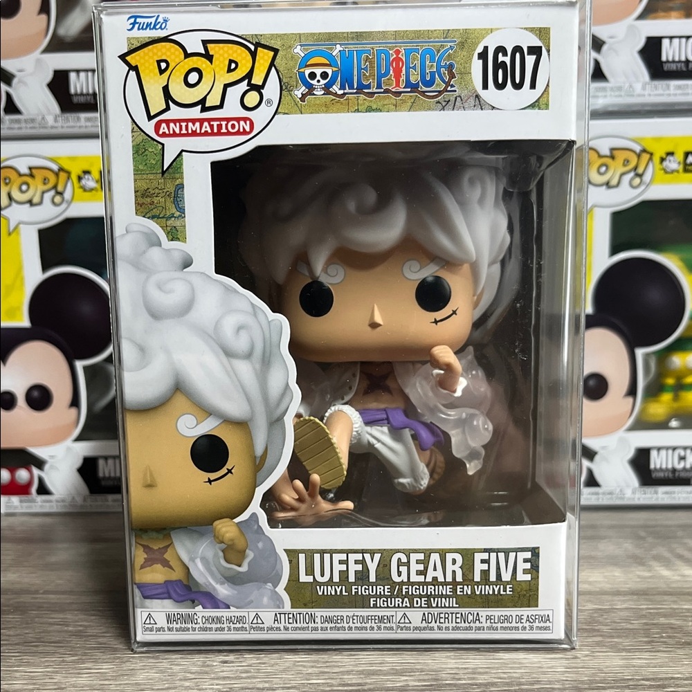Funko Pop! One Piece Luffy Gear Five White and Purple Figure